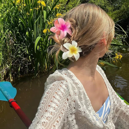 4 Flower Hairclips